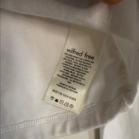 Wilfred Elegant White Long Sleeve Tee Orbit Long Sleeve - Picture 3 of 5